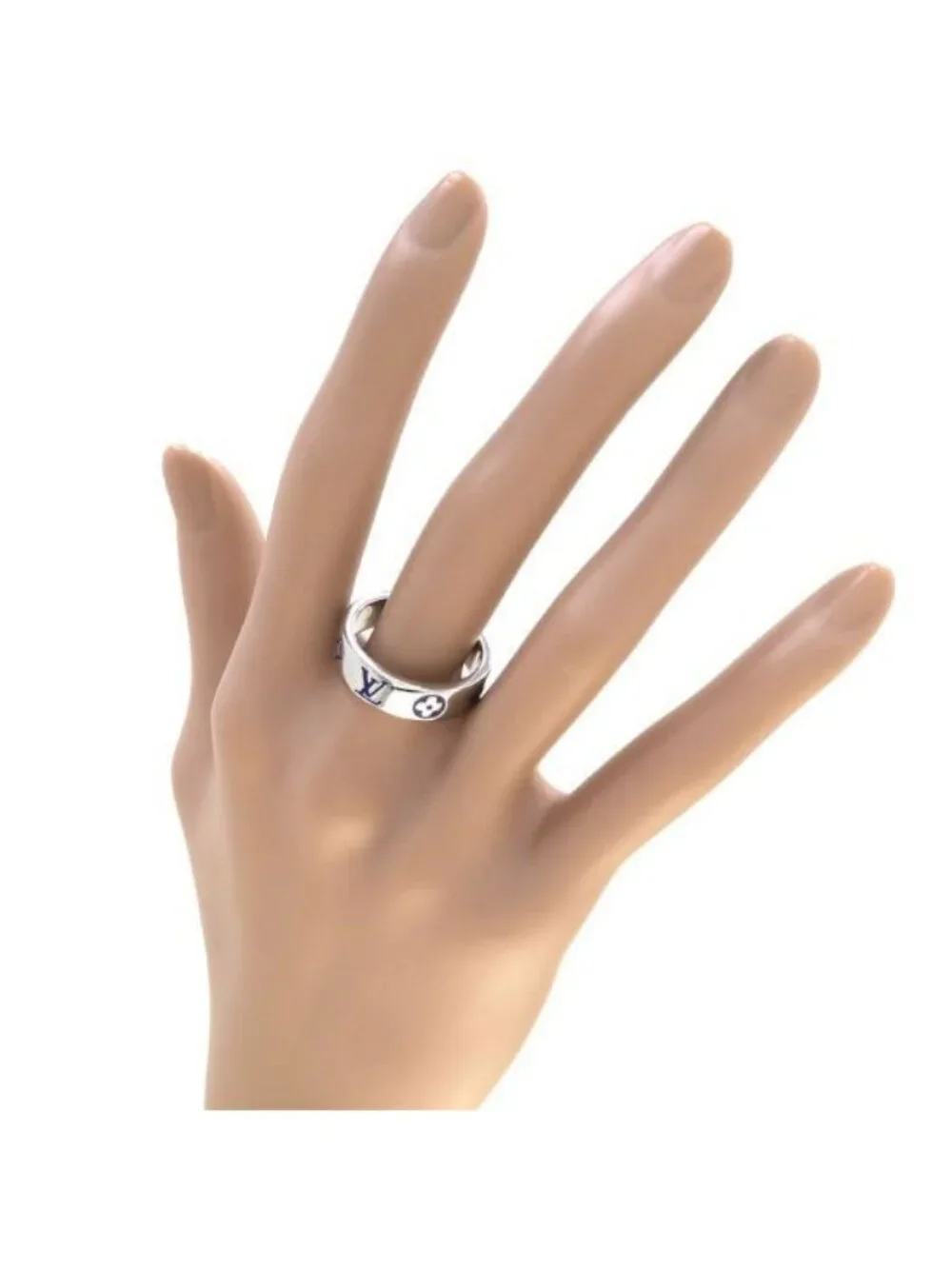 Louis Vuitton Ring LV Mosaic Thin M - Picture 10 of 10